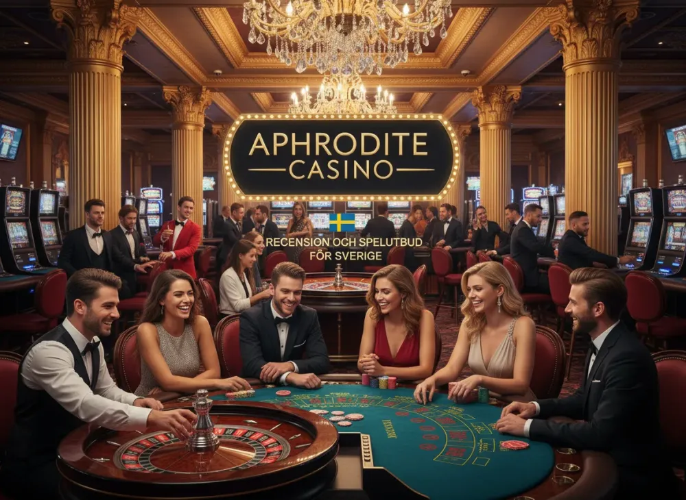 Aphrodite casino recension och spelutbud för Sverige
